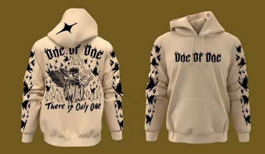 THERE IS ONLY ONE HOODIE (BLACK)